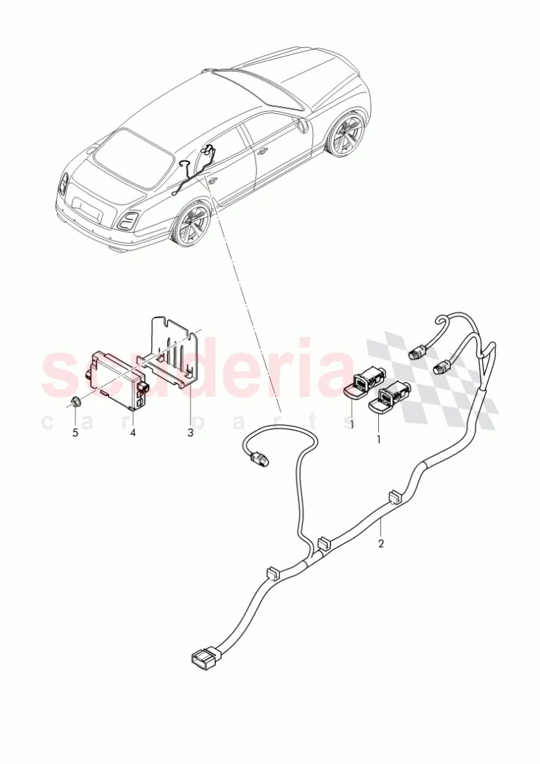 Bentley Mulsanne (2010+) Orijinal Aksesuar Seti: Perde, Makyaj Aynası, Deri Koltuk Minderi, Ayak Dayama